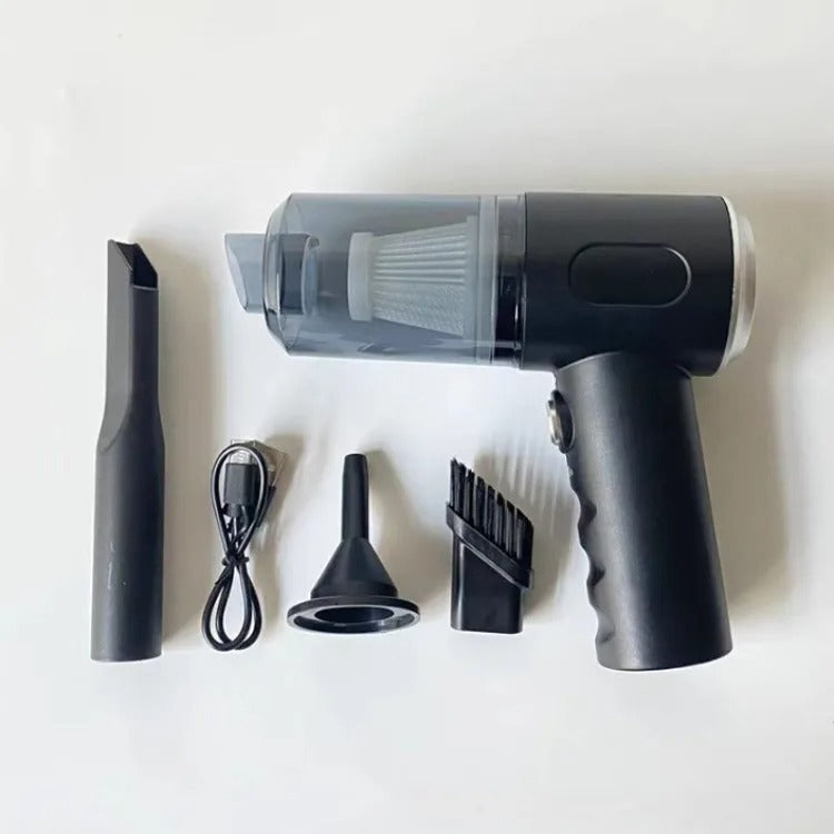 Wireless Car Vacuum Cleaner – 4-in-1 Design with Extra Powerful Suction